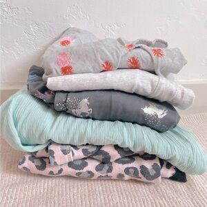 Girl’s size 10 Bundle 5 pieces art class Abercrombie unicorn summer excellent